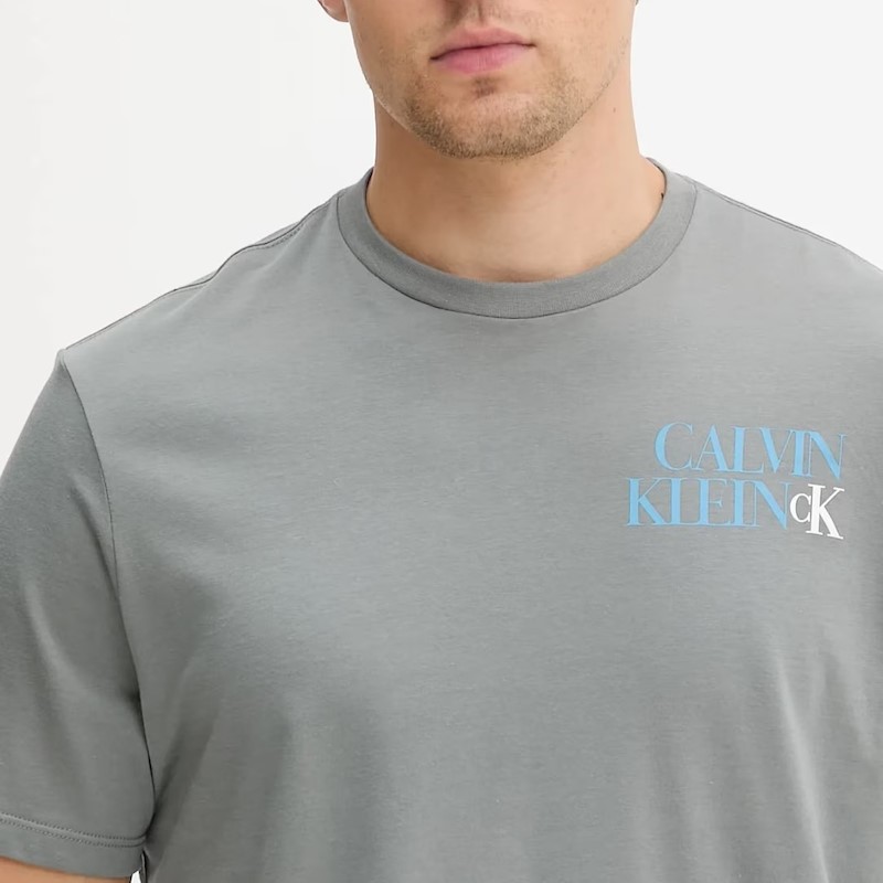 Tricou Calvin Klein SS 30S E CK NY WRD S
