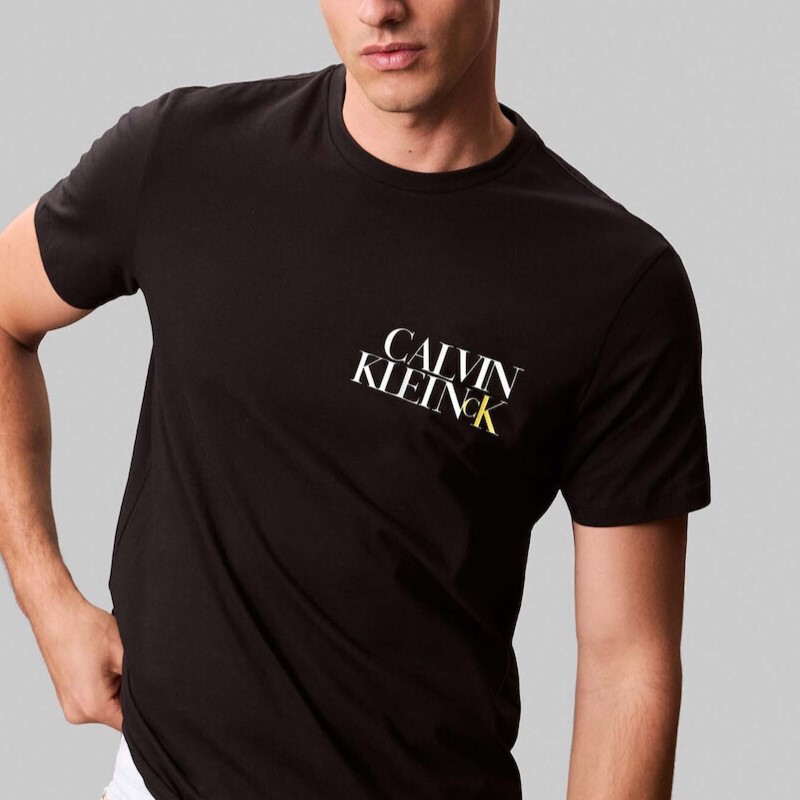 Tricou Calvin Klein SS 30S E CK NY WRD S - 2 | YEO