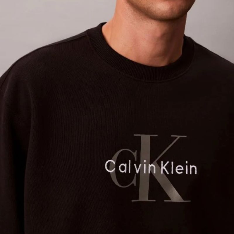 Bluza Calvin Klein LS EU 350TERRY MONOLOGOCN SWTSH