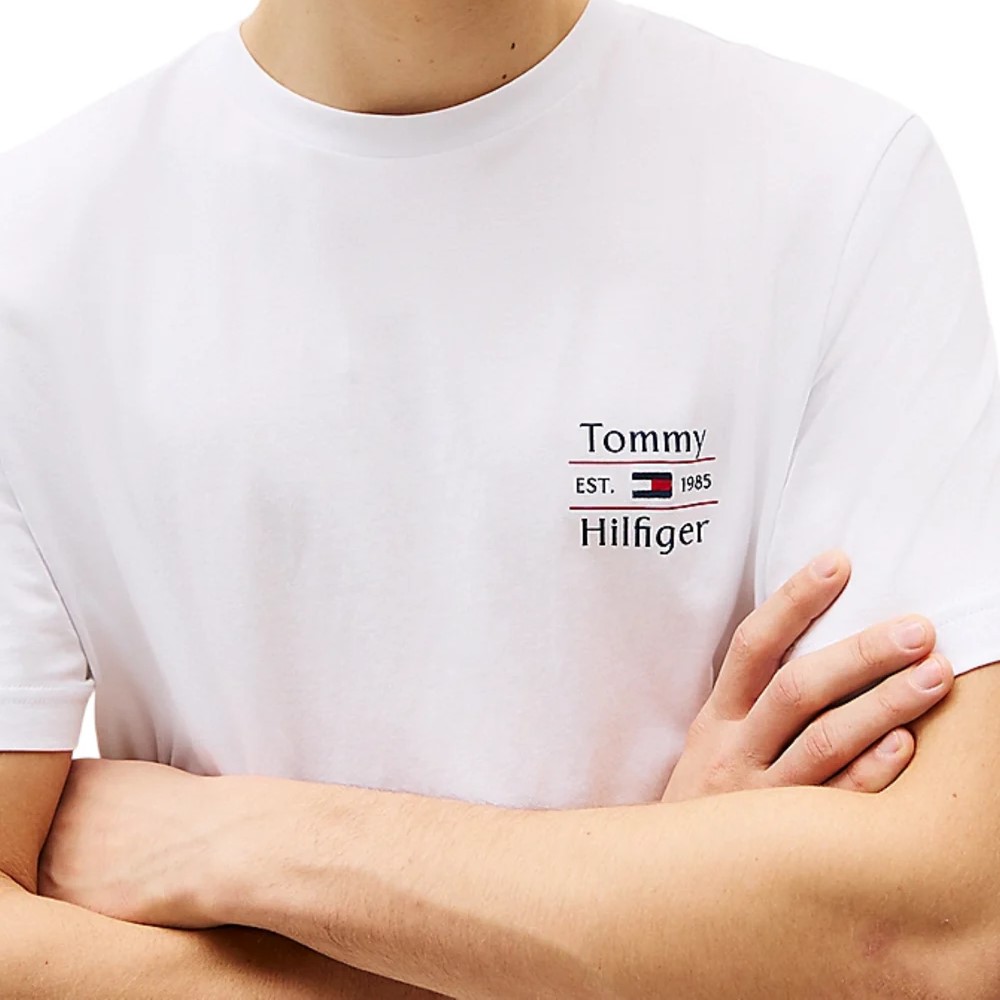 Tricou Tommy Hilfiger HILFIGER STACK TEE - 2 | YEO
