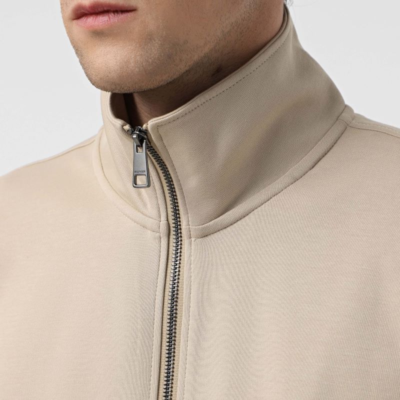 Bluza cu fermoar Tommy Hilfiger ESSENTIAL INTECHNO ZT STCOLLAR