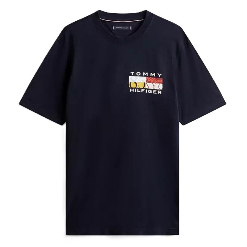 Tricou Tommy Hilfiger TH COLOUR FLAG TEE - 2 | YEO