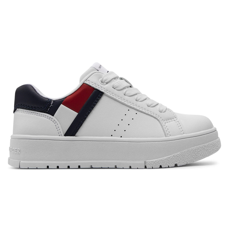 Pantofi Sport Tommy Hilfiger Flag Low cut Lace up sneaker