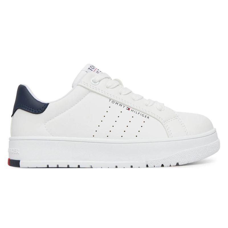 Pantofi sport Tommy Hilfiger LOW CUT LACE-UP SNEAKER Pantofi sport Tommy Hilfiger LOW CUT LACE-UP SNEAKER