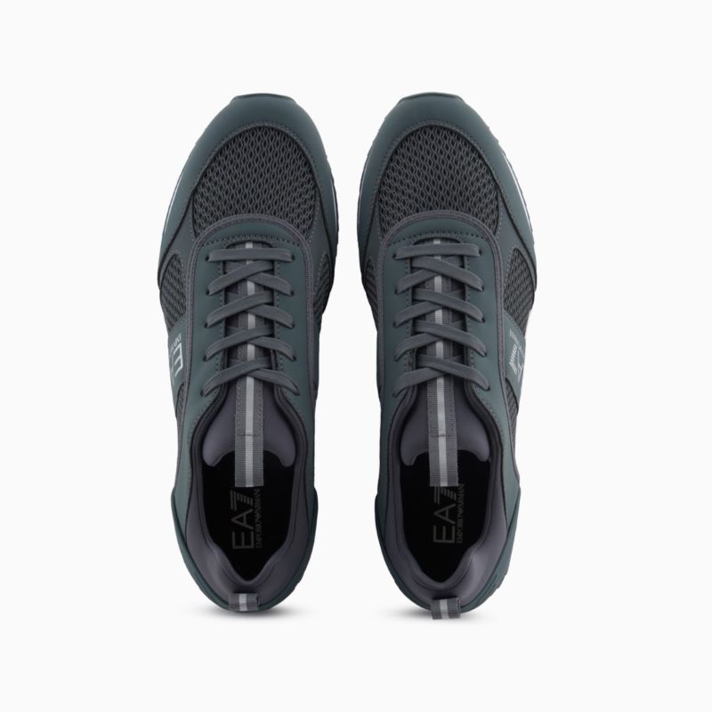 Pantofi sport EA7 BLACK & WHITE LACES - 2 | YEO