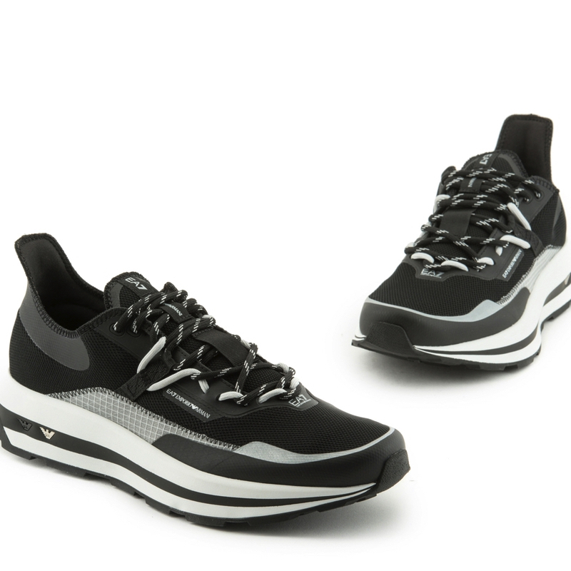 Pantofi Sport EA7 BLACK&WHITE ALTURA RIPSTOP