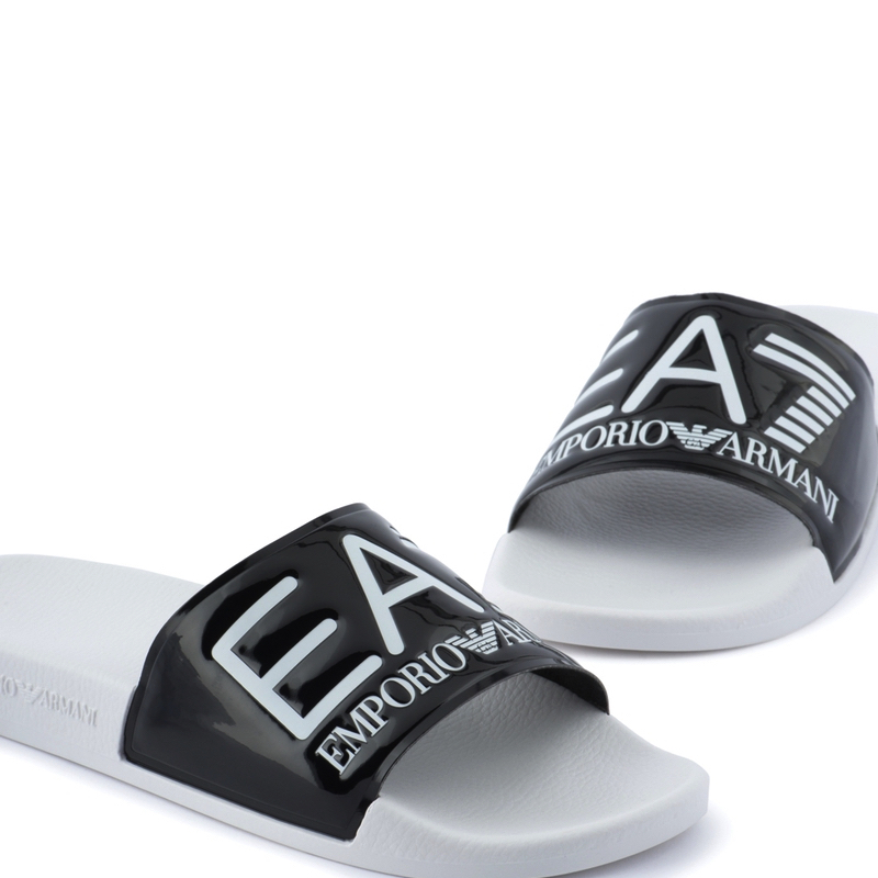 Papuci EA7 Visibility Slipper