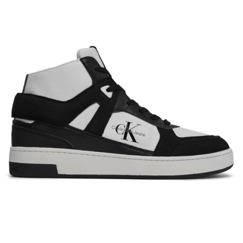 Pantofi Sport Calvin Klein Basket Cupsole mid leather