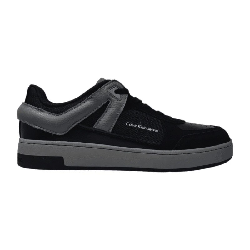 Pantofi sport Calvin Klein Basket Cup Low LaceUp LTH ML MTR