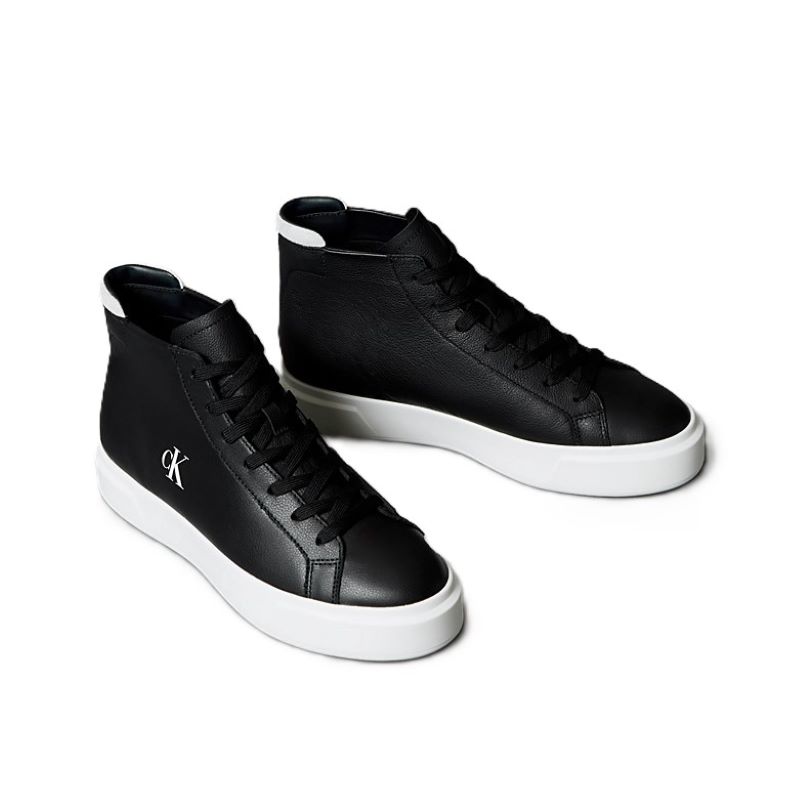 Pantofi sport Calvin Klein BASKET CUPSOLE MID LACEUP LTH