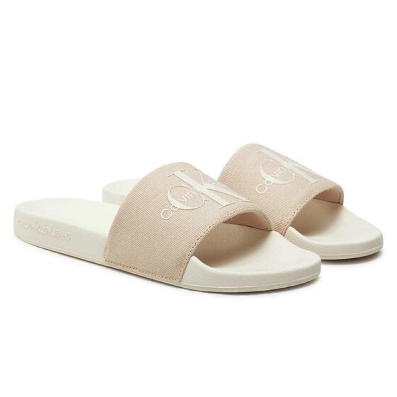 Papuci Calvin Klein SLIDE MONOGRAM CO