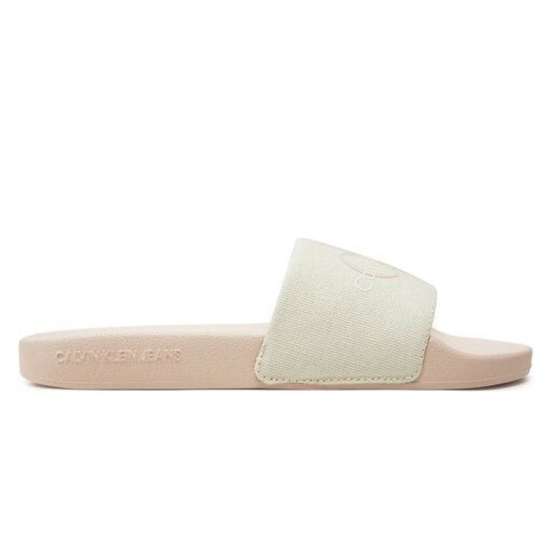 Papuci Calvin Klein SLIDE MONOGRAM CO