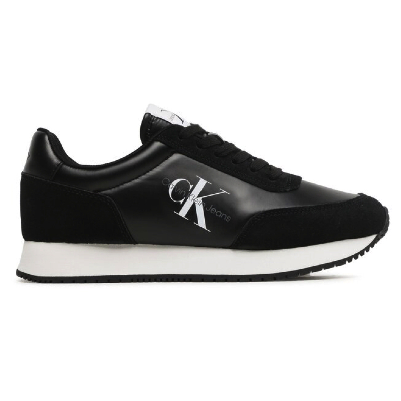 Pantofi Sport Calvin Klein RETRO RUNNER LOW LACEUP NY PEARL