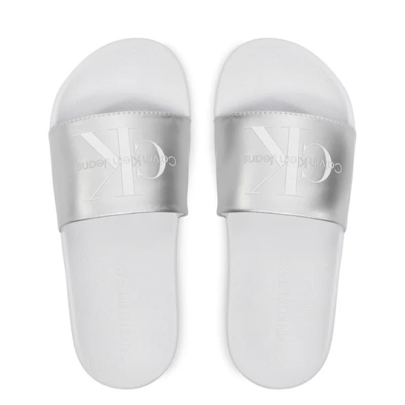 Papuci Calvin Klein SLIDE NY PEARL - 1 | YEO