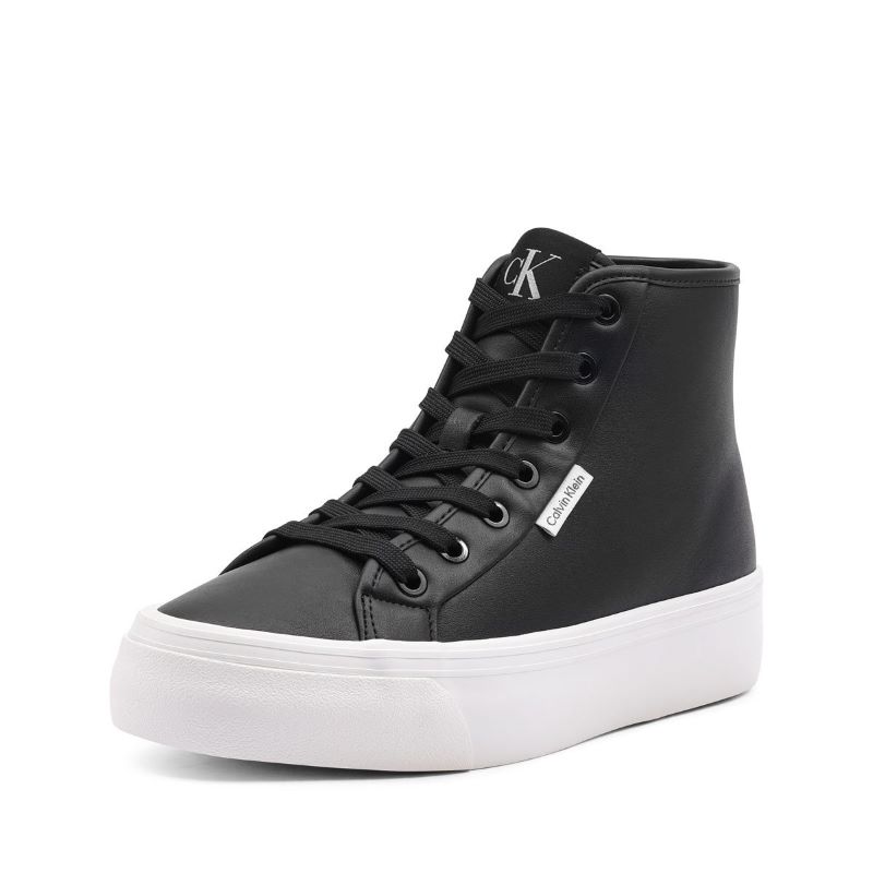 Pantofi sport Calvin Klein VULC FLATF HIGH TOP LTH CK