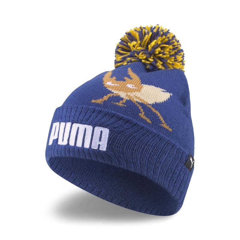 Caciula puma small world pom beanie