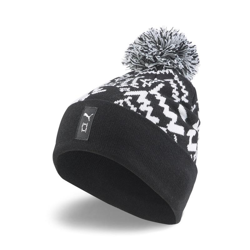 Caciula puma basketball pom pom beanie