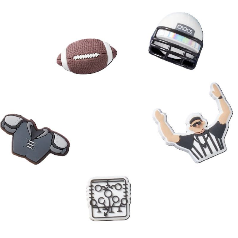 Jibbitz Crocs Football Team 5 Pack