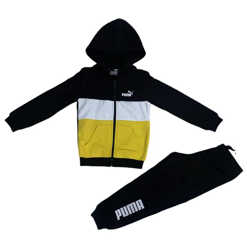 Trening puma colorblock boys suit