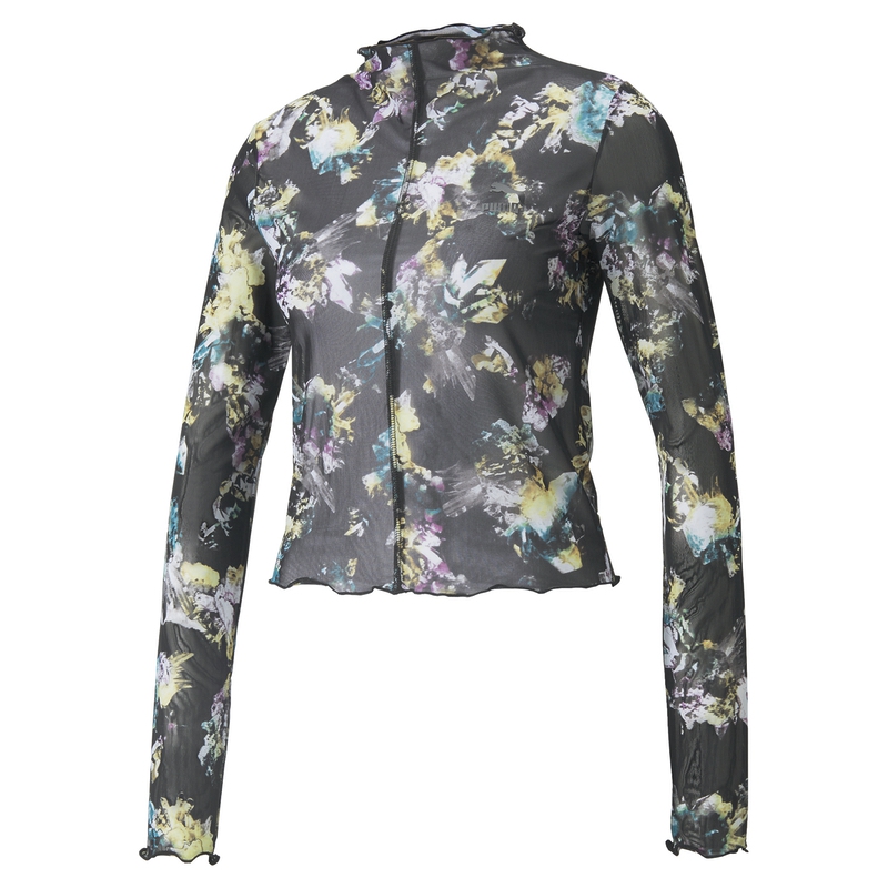 Tricou Puma Crystal G. AOP LS Fitted