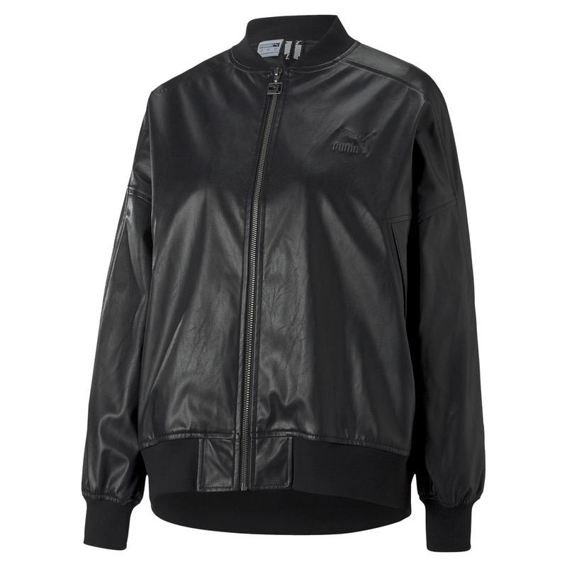 Geaca puma t7 faux leather bomber