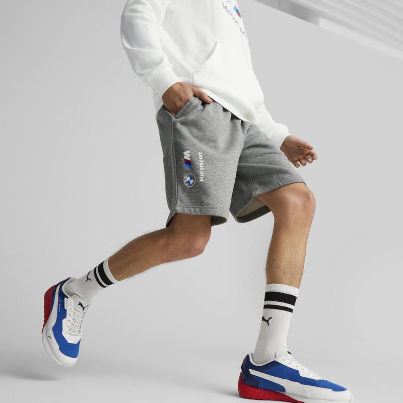 Sort Puma BMW MMS ESS FT Shorts 8.6" - imagine 3