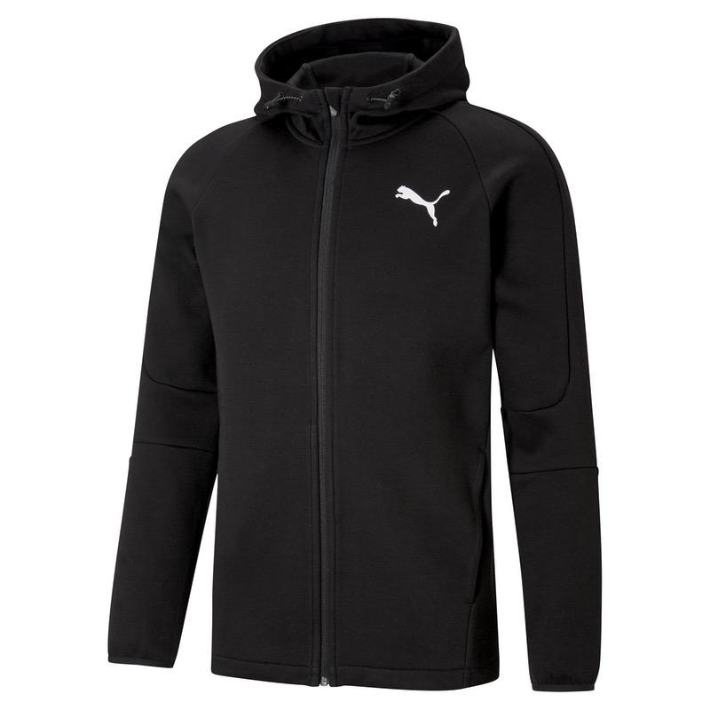 Bluza cu fermoar puma evostripe core fz hoodie