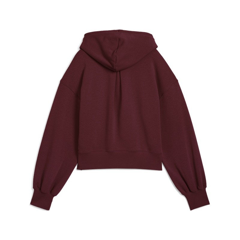 Hanorac Puma WARDROBE ESS Relaxed Cropped Hoodie TR - imagine 2