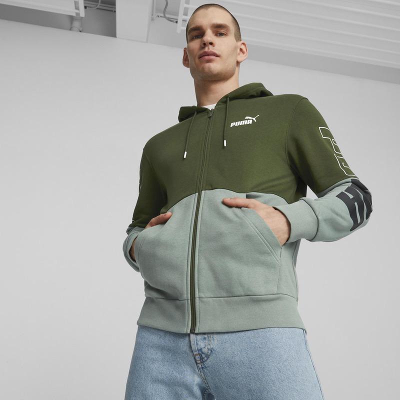 Bluza cu Fermoar Puma POWER Full Zip Hoodie - imagine 3