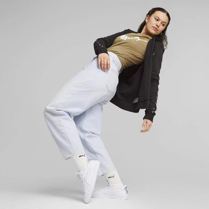 Bluza cu Fermoar Puma ess Tape Full Zip Hoodie - imagine 4