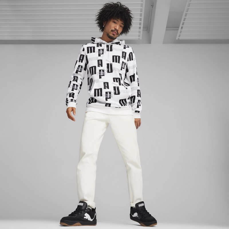 Hanorac Puma ESS+ Logo LAB AOP Hoodie - imagine 7