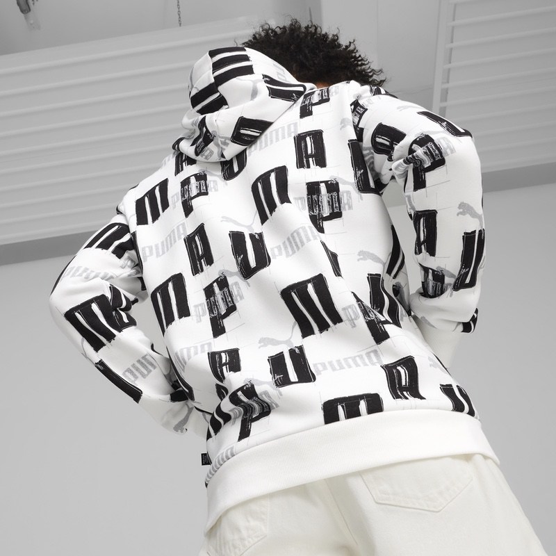 Hanorac Puma ESS+ Logo LAB AOP Hoodie - imagine 6