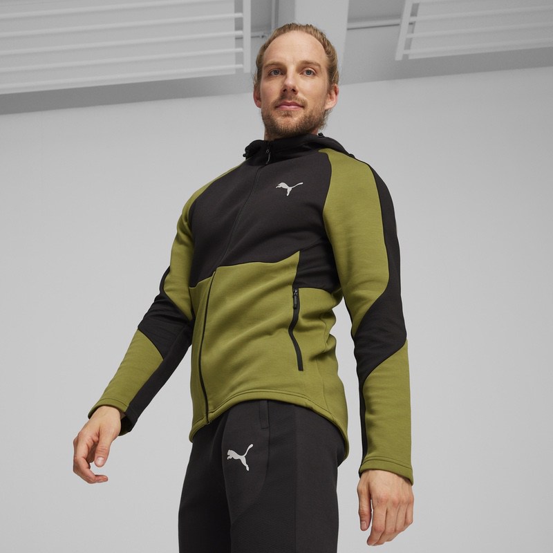 Bluza cu Fermoar Puma EVOSTRIPE Full-Zip Hoodie - imagine 6