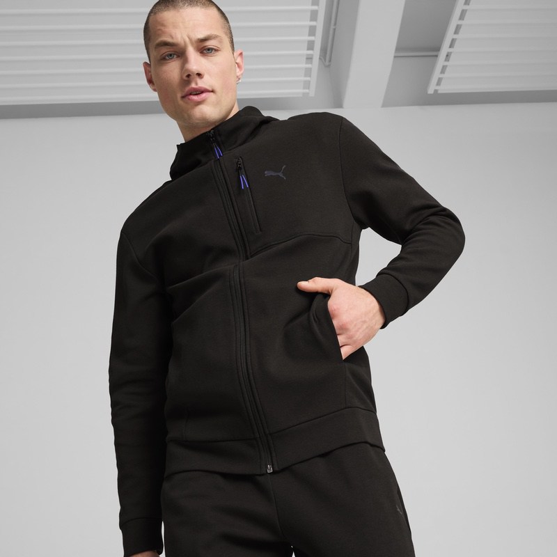 Bluza cu fermoar Puma Open Road Full-Zip Hoodie DK - imagine 4