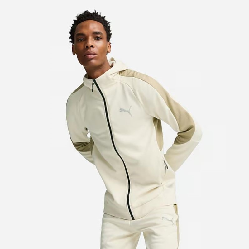 Bluza cu fermoar Puma Evostripe Warm Full-Zip Hoodie DK - imagine 2