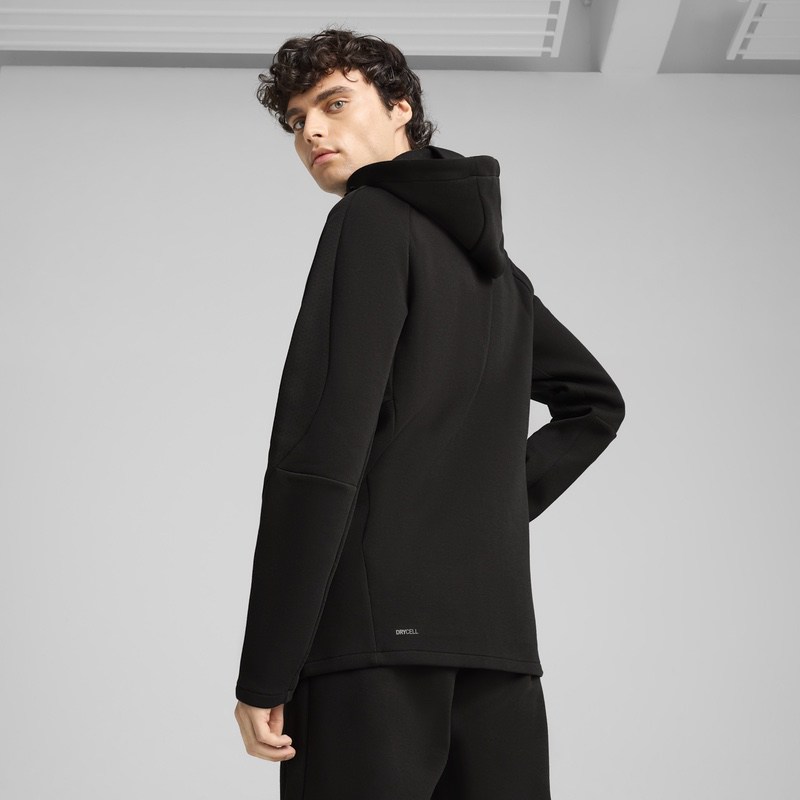 Bluza cu fermoar Puma EVOSTRIPE Full-Zip Hoodie DK - imagine 2