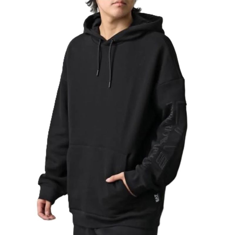 Hanorac EA7 U EMBROIDERY HOODIE RN COFT - imagine 2