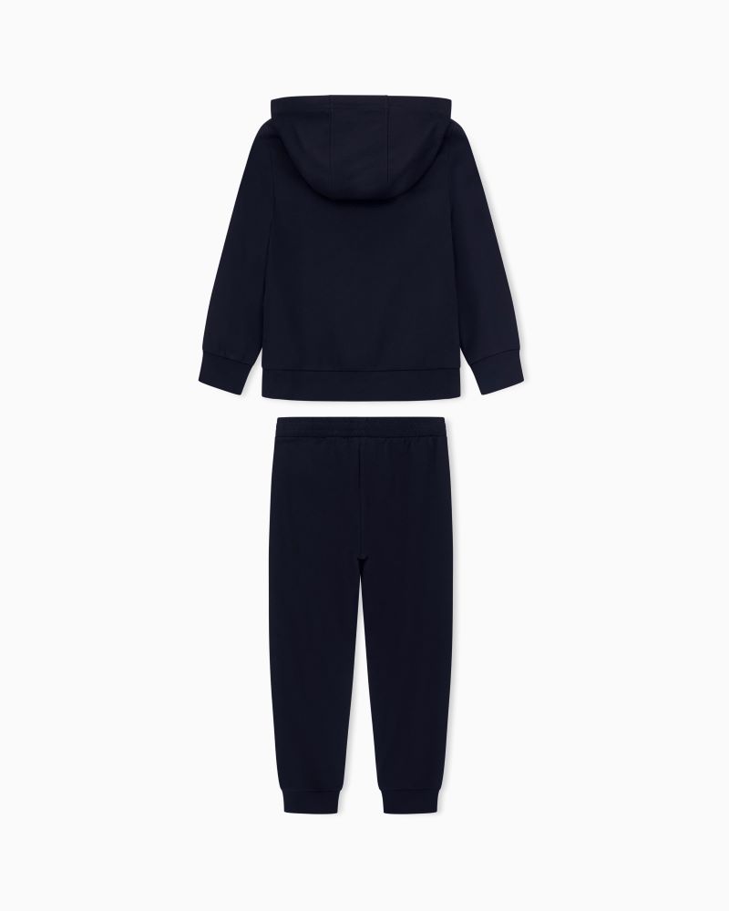 Trening EA7 TRAIN CORE ID BOY T-SUIT HOODIE FZ CH COFT CC - imagine 2