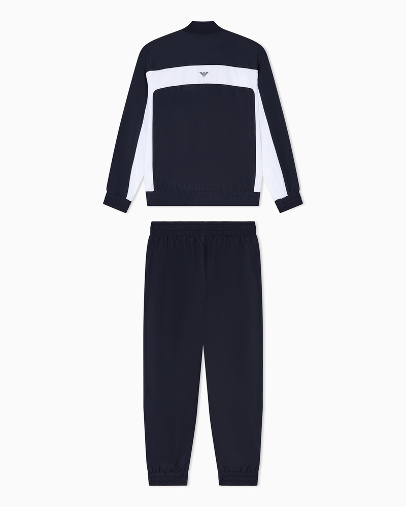 Trening EA7 TENNIS PRO BOY T-SUIT T-TOP FZ CH PL - imagine 2