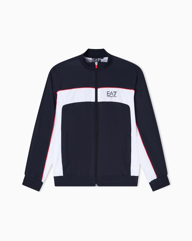 Trening EA7 TENNIS PRO BOY T-SUIT T-TOP FZ CH PL - imagine 3