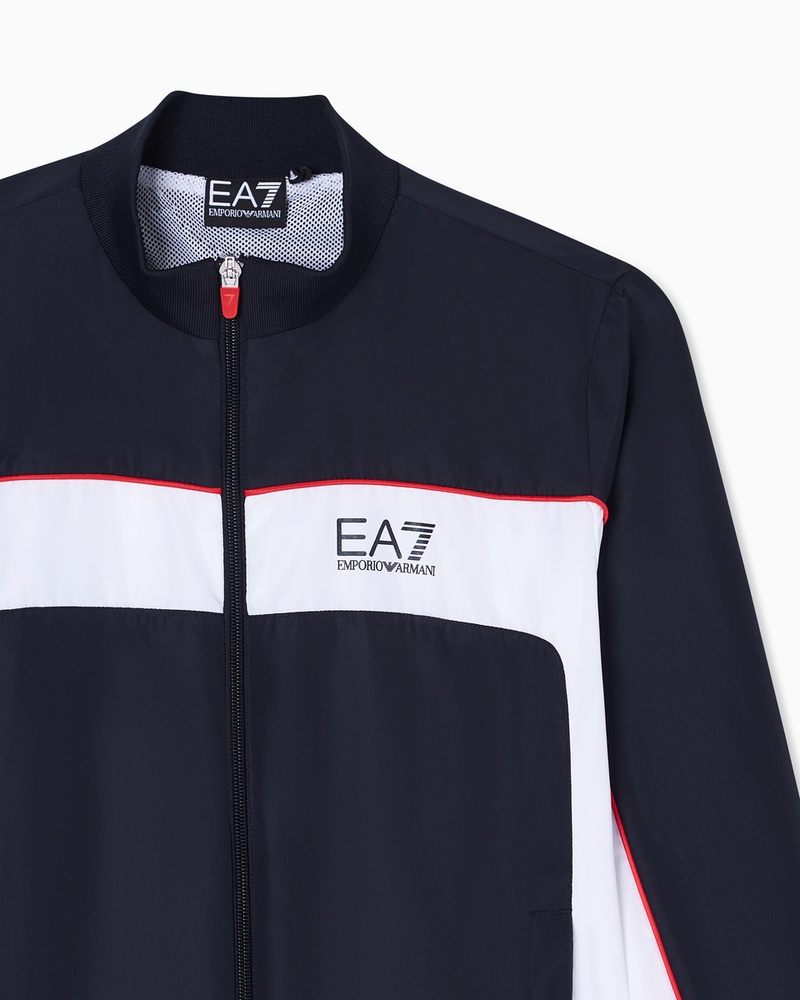 Trening EA7 TENNIS PRO BOY T-SUIT T-TOP FZ CH PL - imagine 4