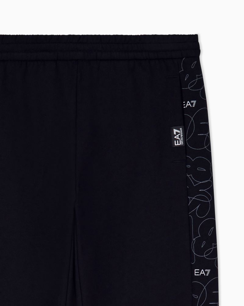 Pantaloni EA7 LOGO SERIES BOY PANTS CH SKATE LOGO BR