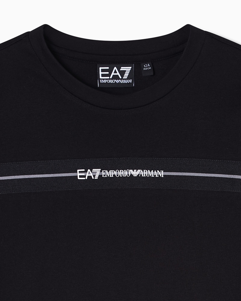 Tricou EA7 TRAIN LOGO SERIES TAPE GIRL TEE SS - imagine 3