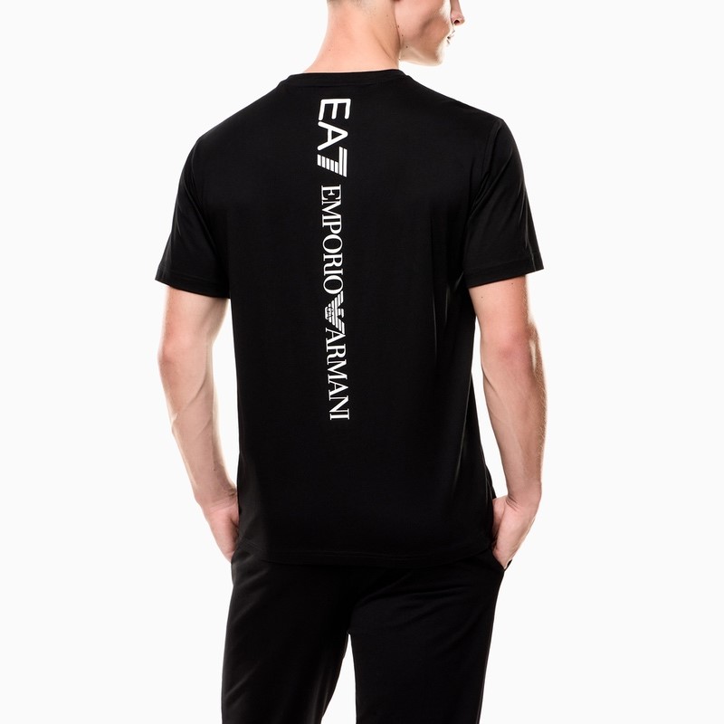 Tricou EA7 TRAIN LOGO SERIES M TEE SS EXTENDED LOGO CC - imagine 2