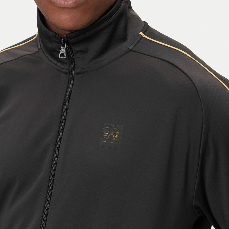 Bluza cu fermoar EA7 TRAIN SOCCER M T-TOP FZ PL - imagine 3