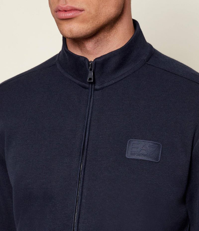 Bluza cu fermoar EA7 TRAIN LUX M T-TOP FZ CO PL - imagine 3