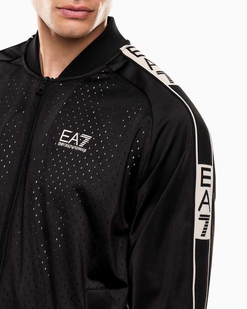 Bluza cu fermoar EA7 TRAIN GRAPHIC SERIES M T-TOP FZ SPECIAL TAPE PL - imagine 4