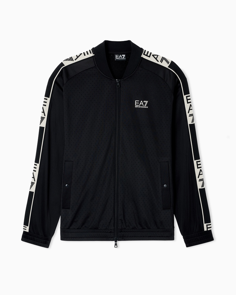 Bluza cu fermoar EA7 TRAIN GRAPHIC SERIES M T-TOP FZ SPECIAL TAPE PL - imagine 3