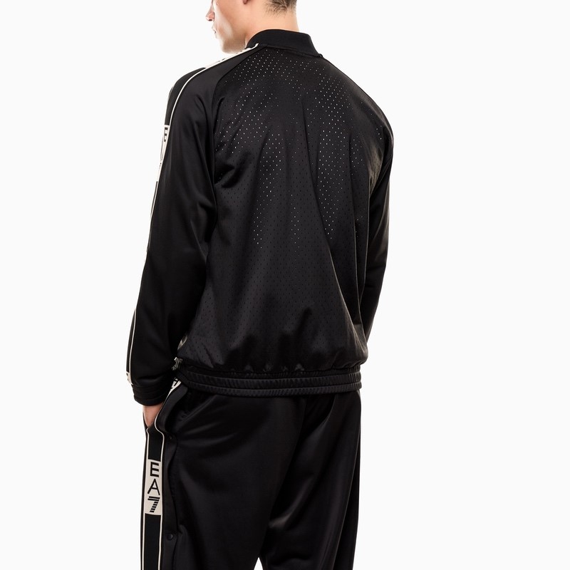 Bluza cu fermoar EA7 TRAIN GRAPHIC SERIES M T-TOP FZ SPECIAL TAPE PL - imagine 2