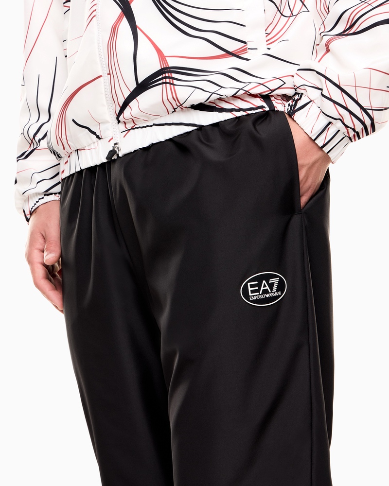 Trening EA7 TENNIS PRO M T-SUIT TT FZ CH GRAPHIC - imagine 3